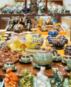 Bộ ấm chén cao ngọc thạch