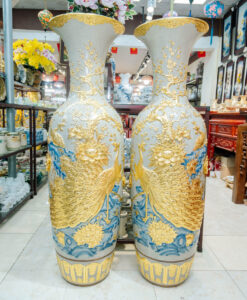 Lộc bình Công đào dát vàng